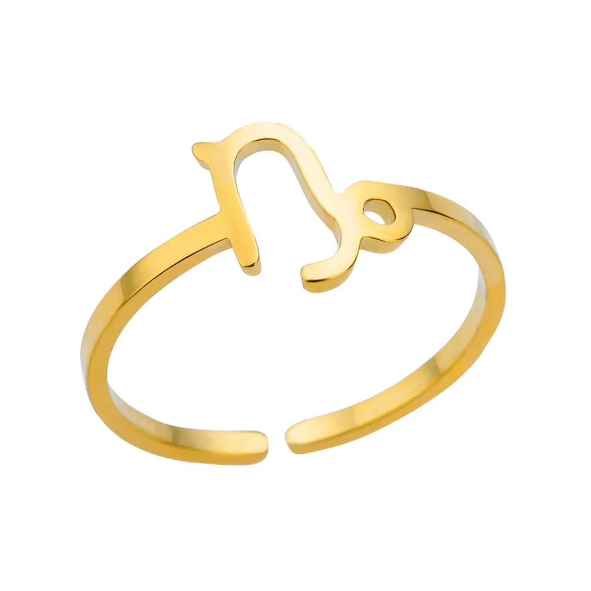 Zodiac Sign Ring — 18K Gold Plated