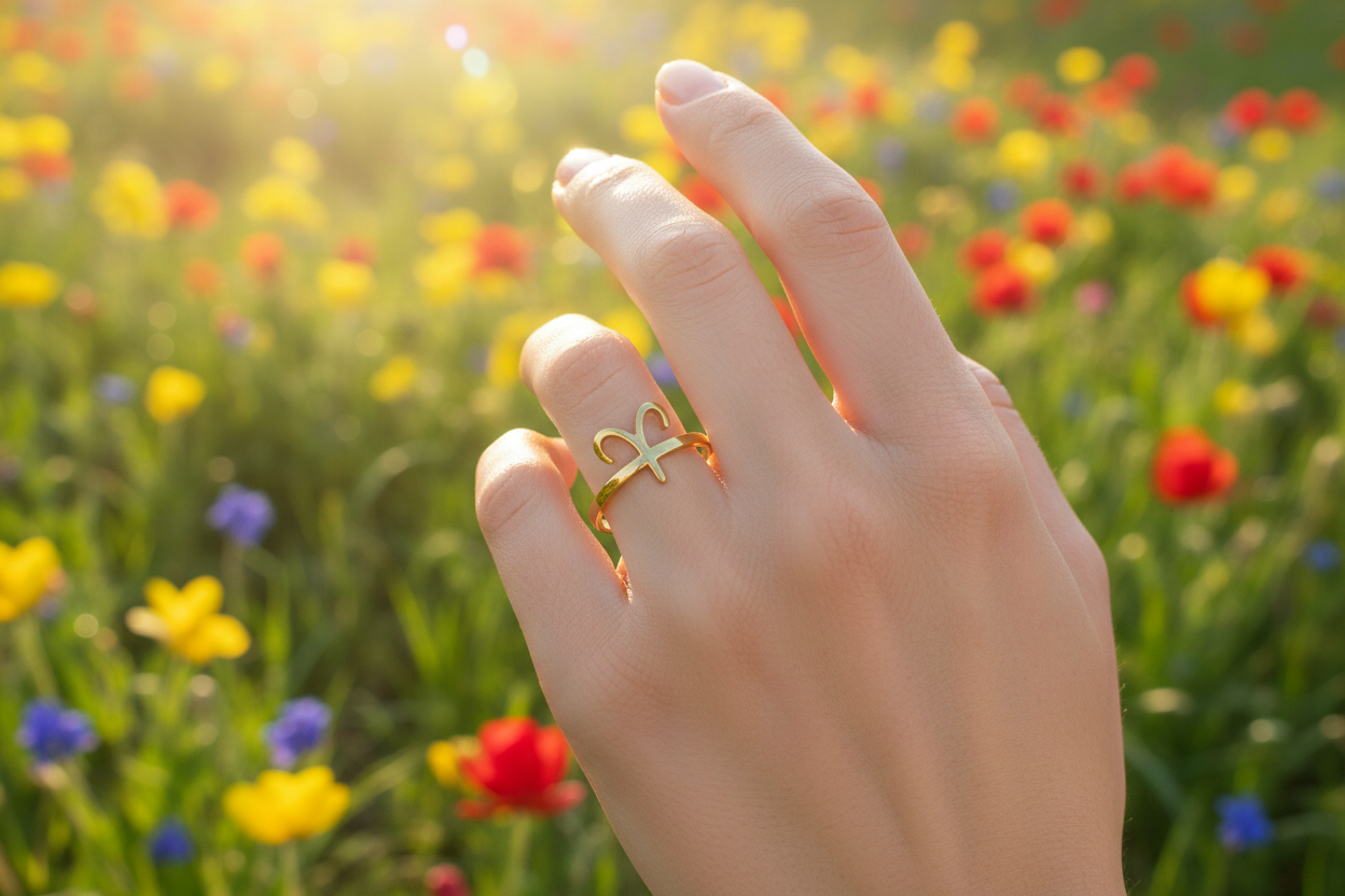 Aries Ring — Spring Meadow
