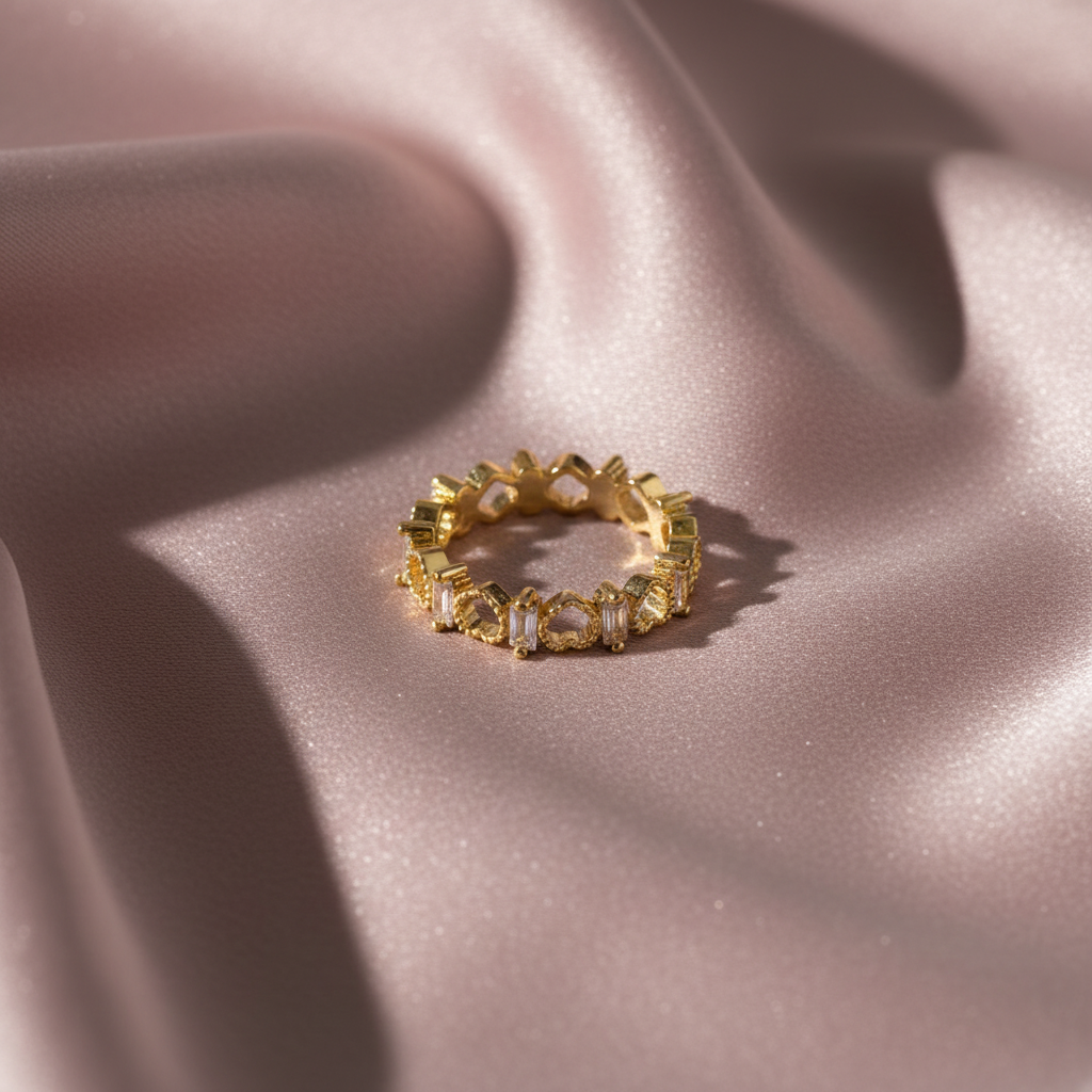 Blush Silk Flat Lay