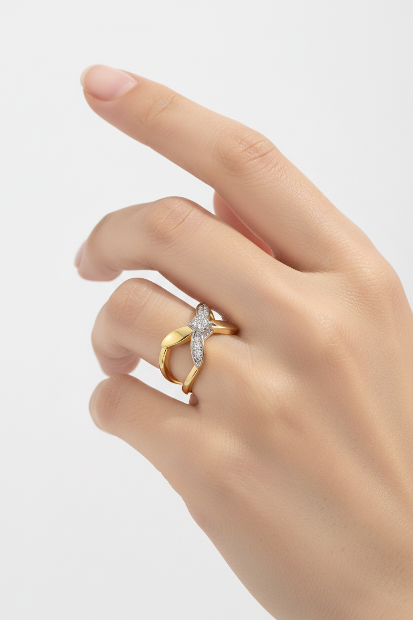 Bow Knot Ring Portrait