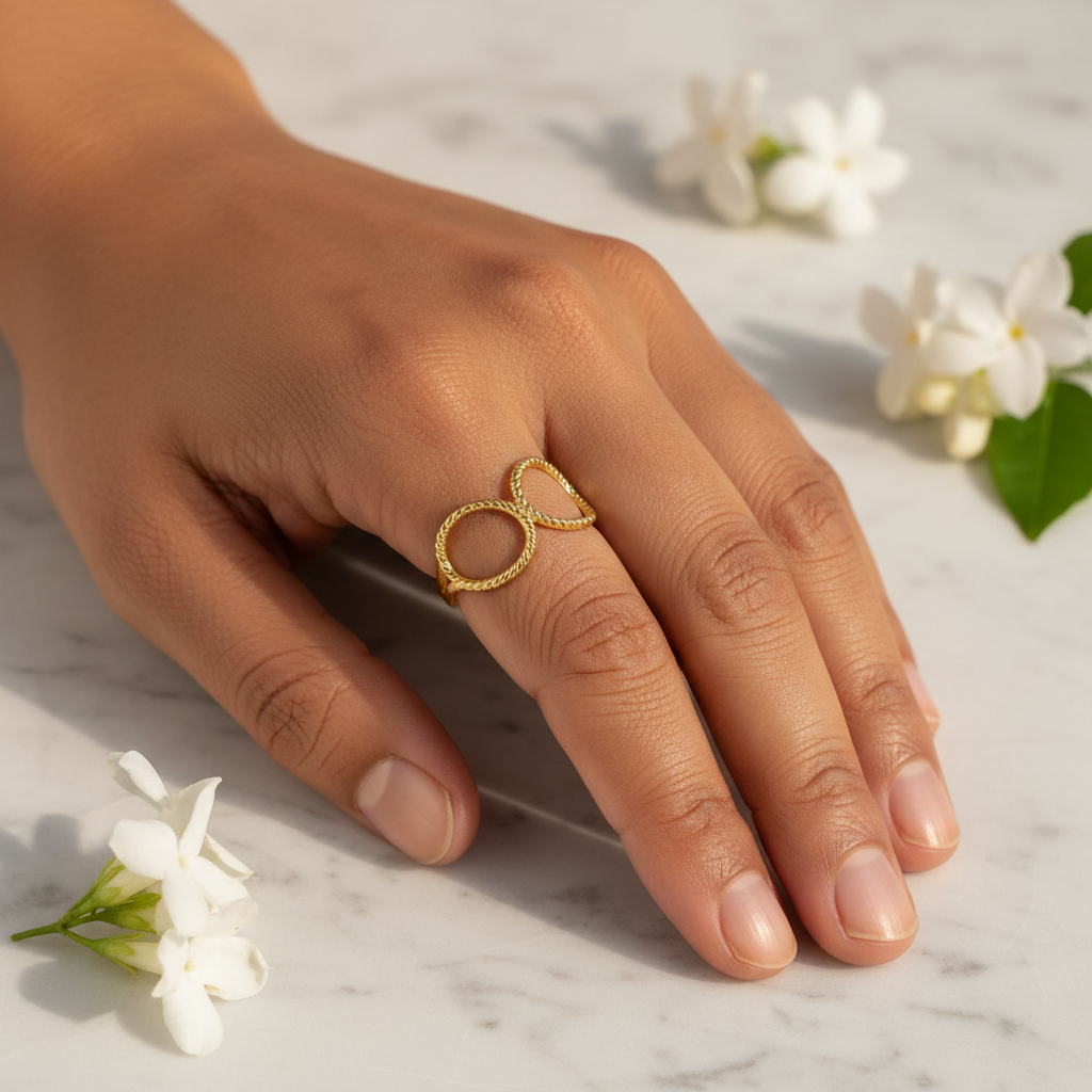 Caramel - Marble & Florals