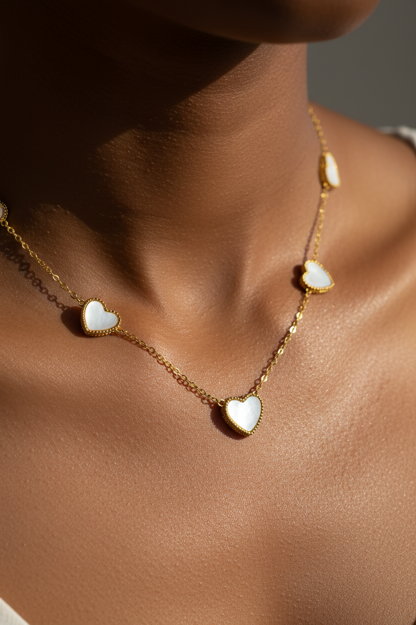 Dark Skin Collarbone