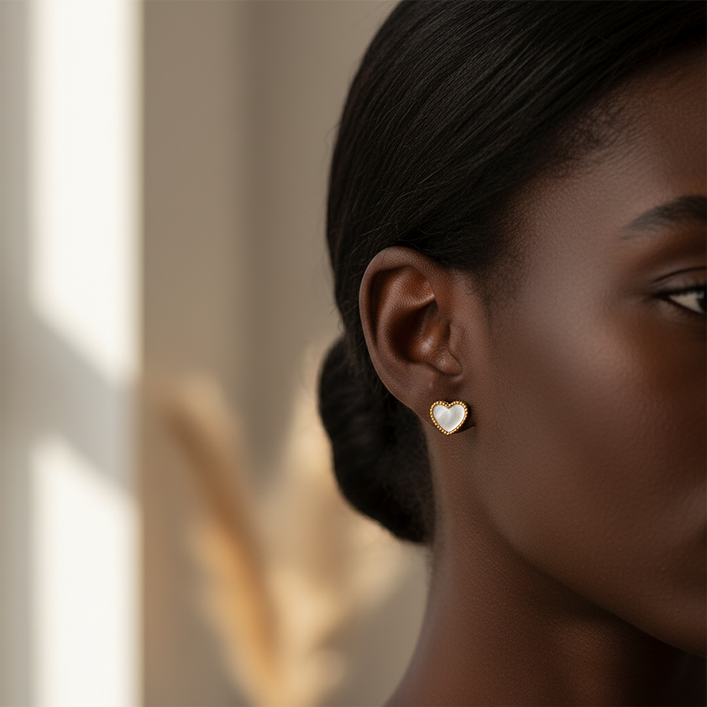 Dark Skin Earring