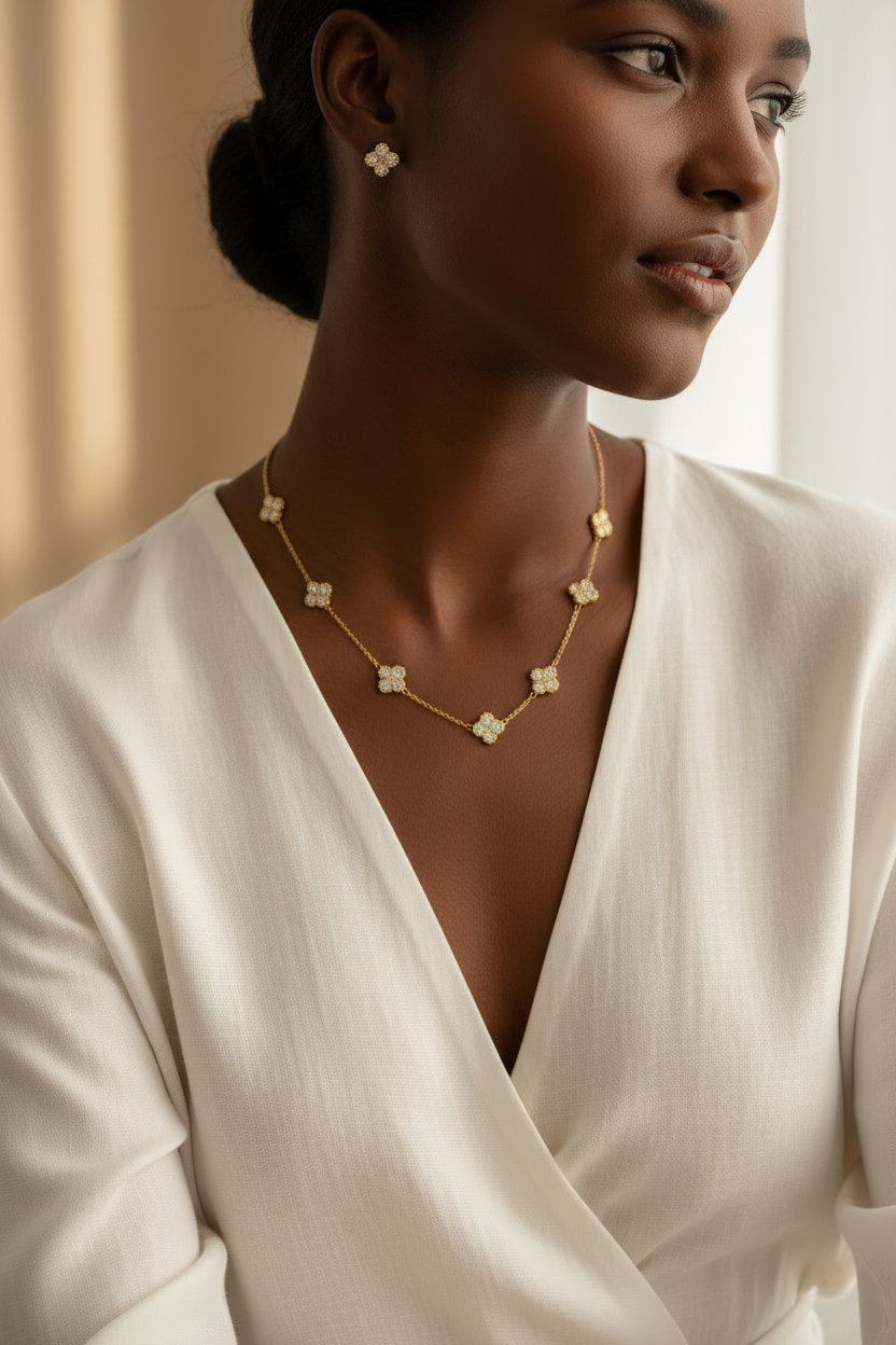 Dark Skin Neckline