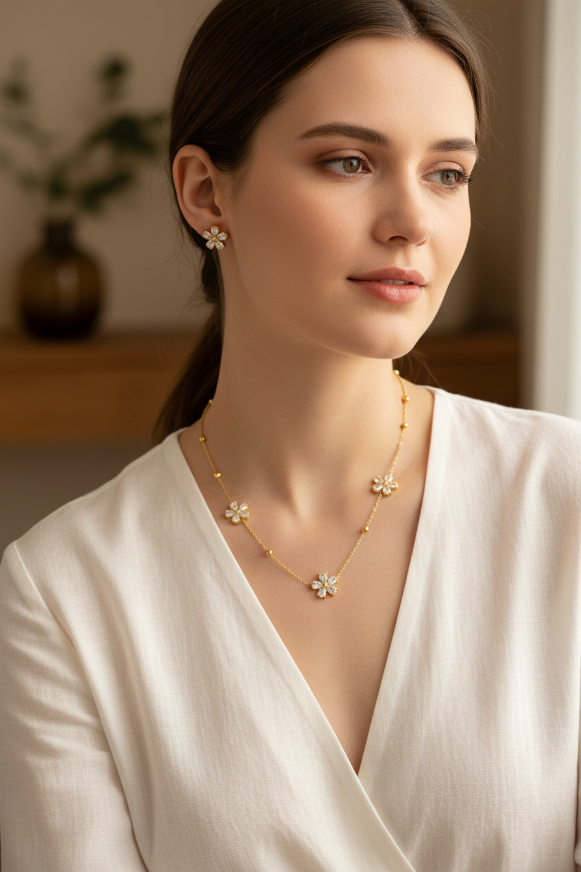 Fair Skin Neckline