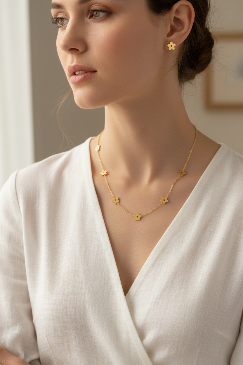 Fair Skin Neckline