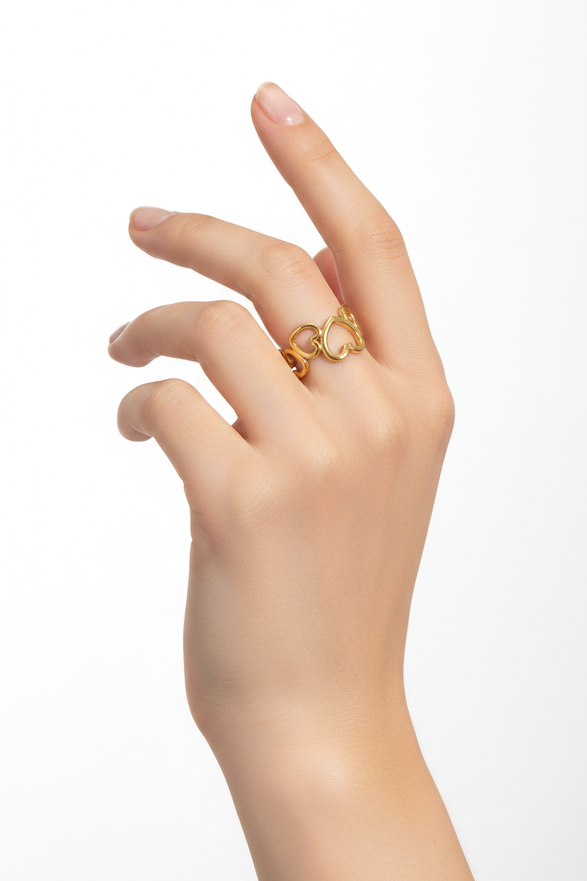 Graceful Hand Pose Portrait