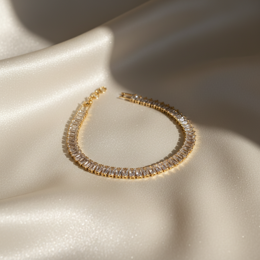 Ivory Silk Flat Lay
