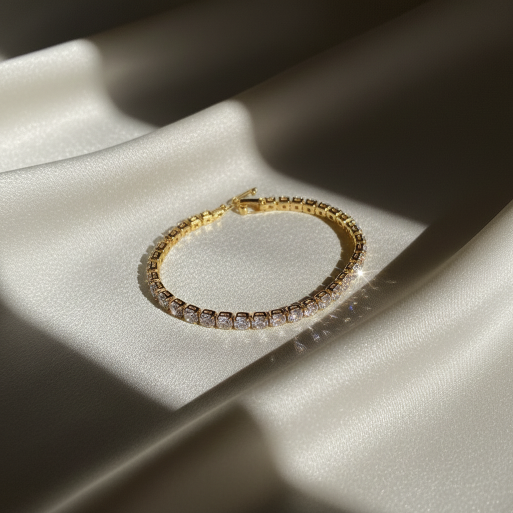 Ivory Silk Flat Lay
