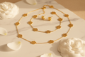 Hollow Camellia Jewellery Set