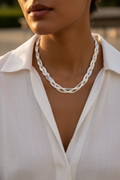 Olive Skin Neckline