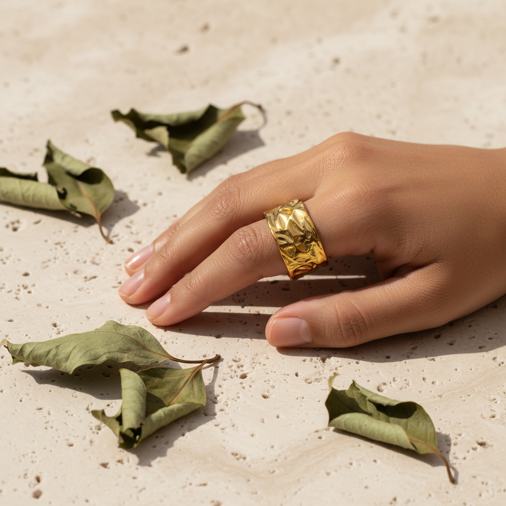Olive Skin Ring