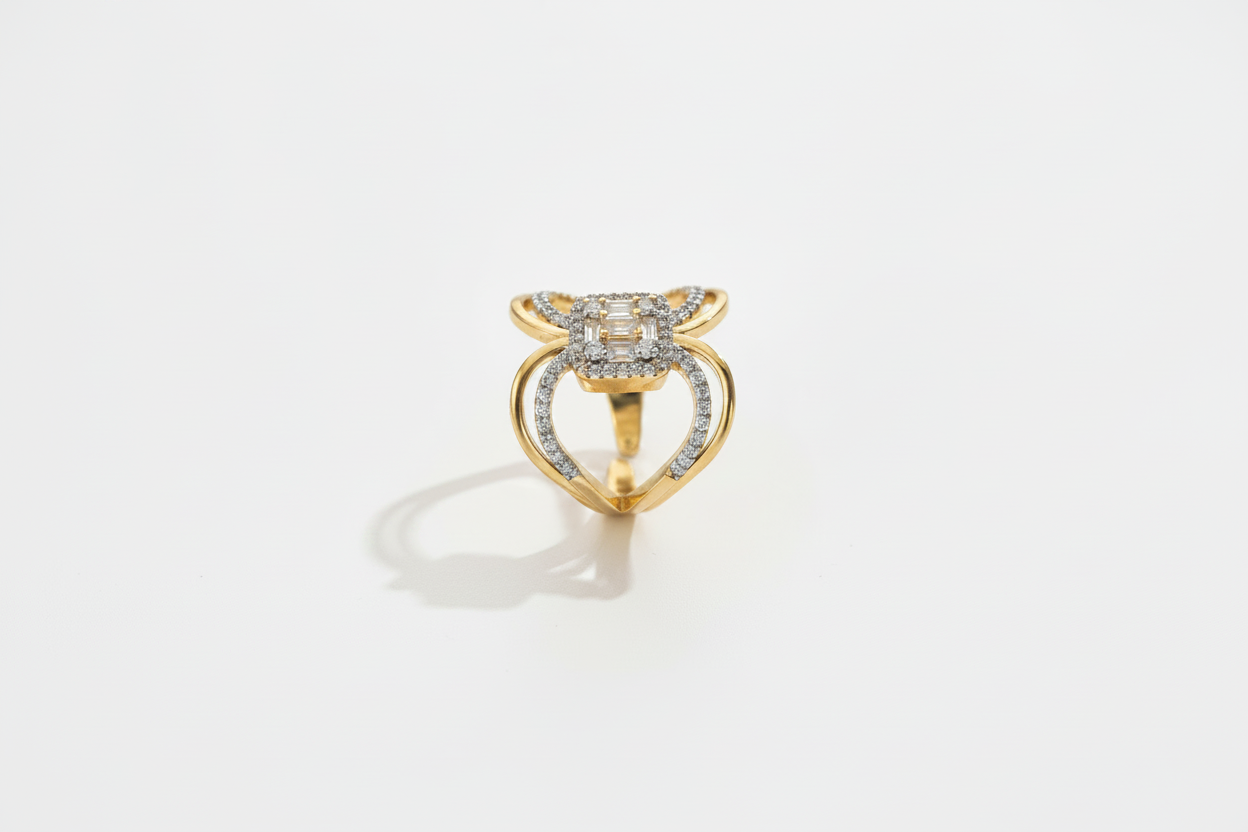 Ring Propped Upright
