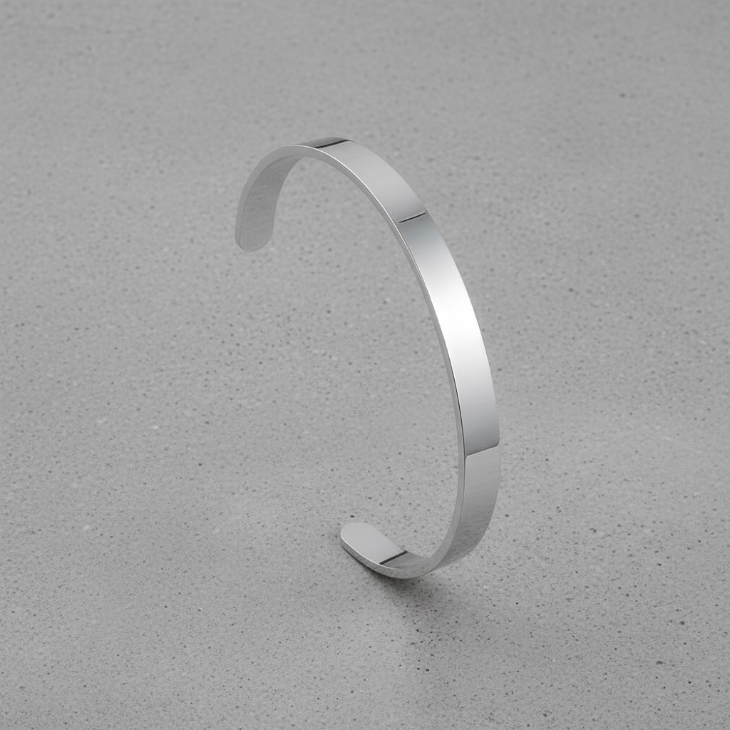 Silver Cuff — Concrete