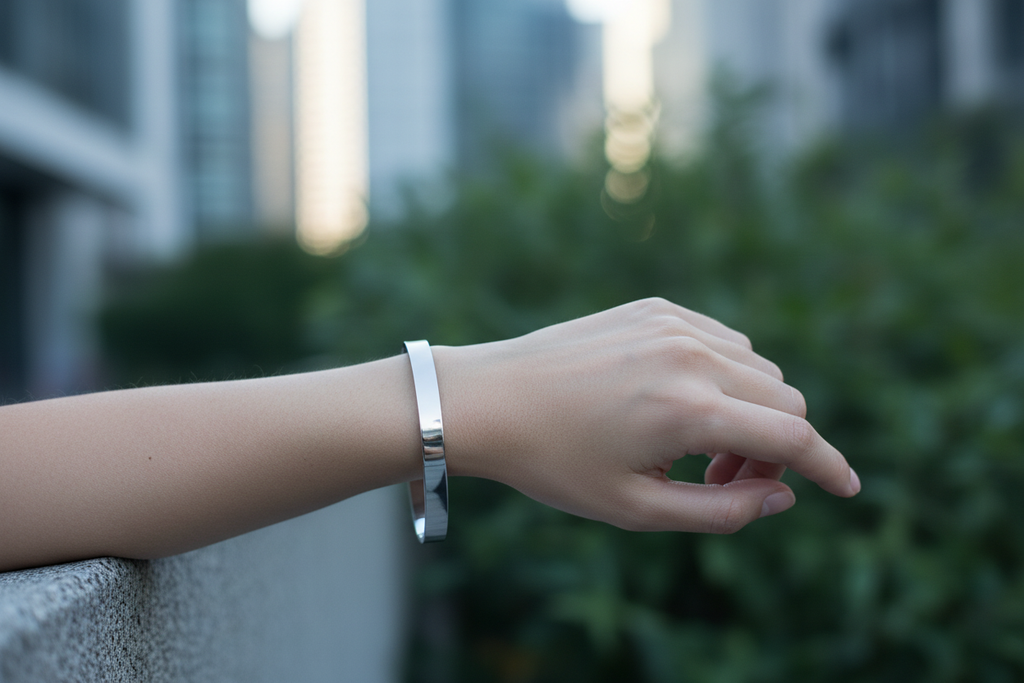 Silver Cuff — Outdoor