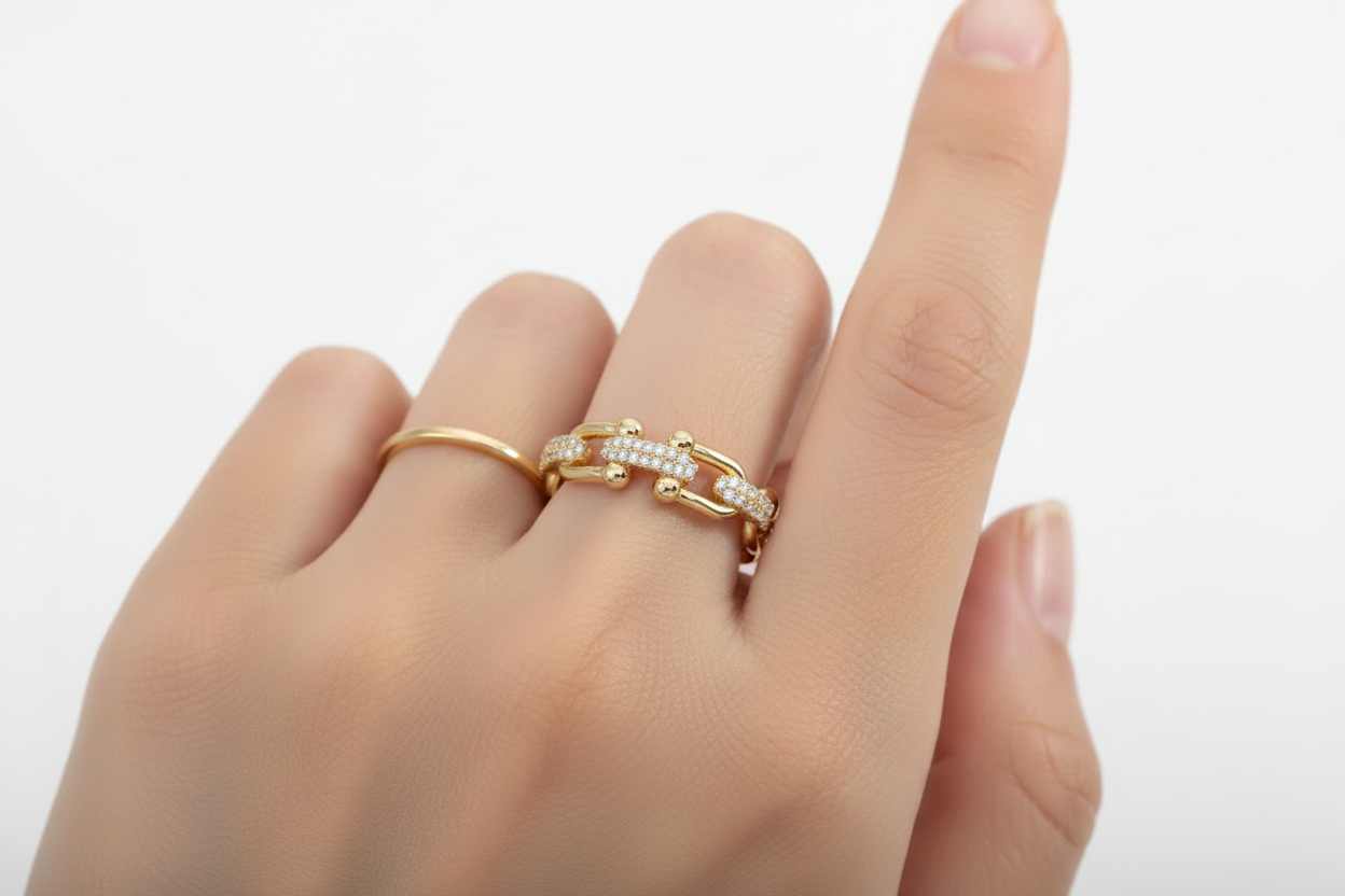 Stacked Rings Landscape