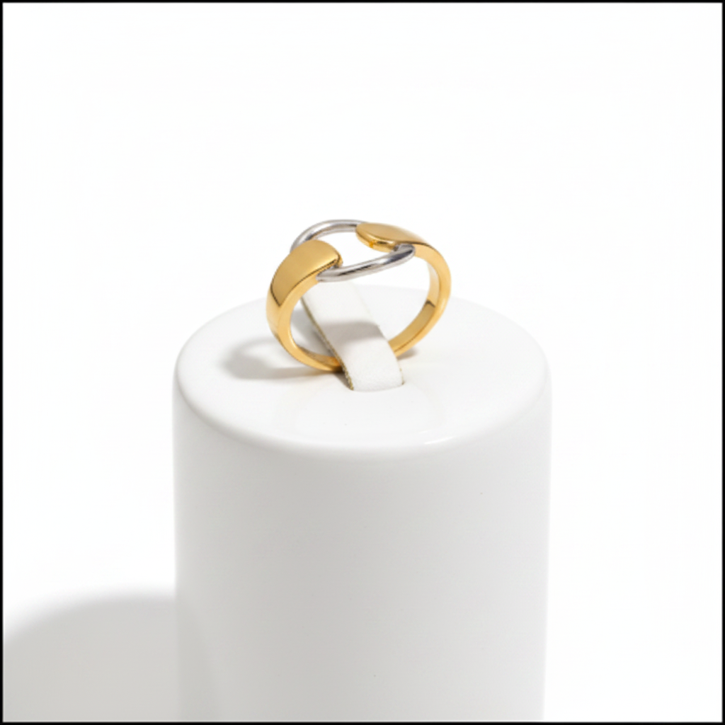 Croissant Dome Ring