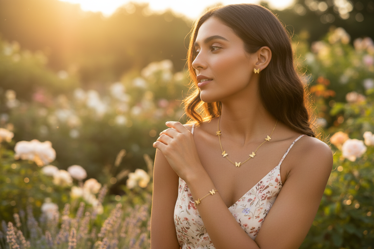 Summer Garden Portrait