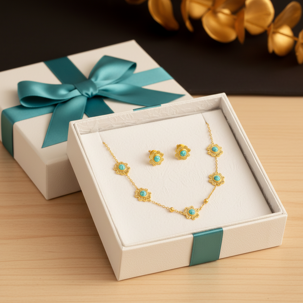 Teal Gift Box