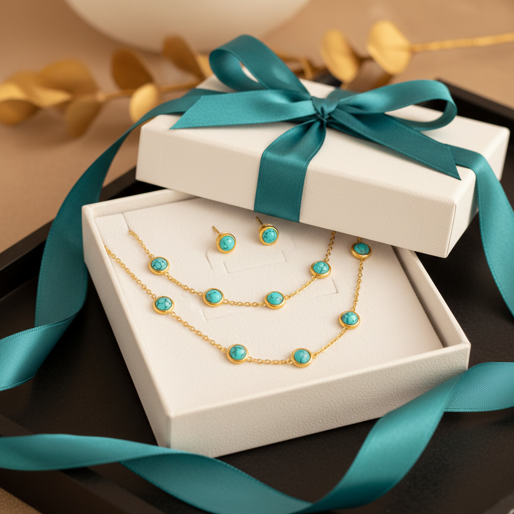 Teal Gift Box